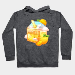 Aesthetic Sunshine Lemonade Carton Hoodie